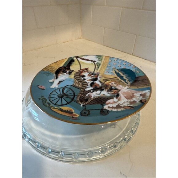 Country Kitties Stroller Derby By Gre Gerardi The Hamilton Collection Plate - Picture 13 of 16